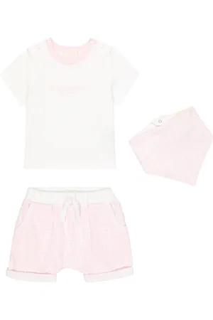 Givenchy Baby 4G cotton T-shirt, shorts and bandana