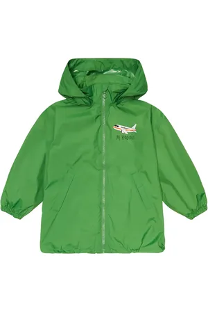 Mini Rodini Airplane printed windbreaker jacket