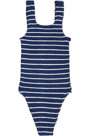 Hunza G Alva bow-detail swimsuit