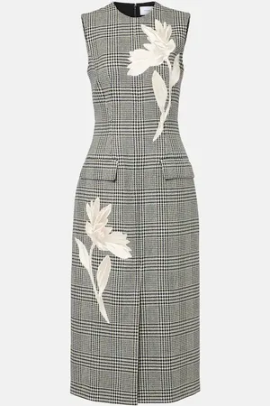 Erdem Virgin wool midi dress