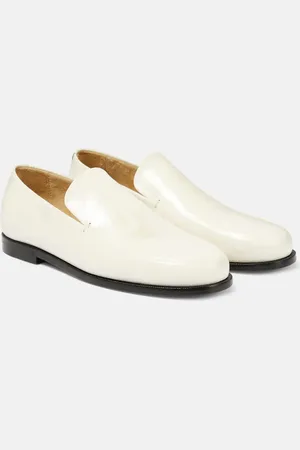 Khaite Alessio leather loafers