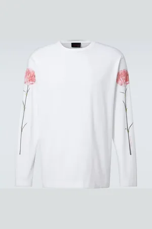 Simone Rocha Floral printed cotton jersey T-shirt
