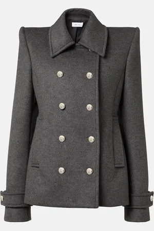 Alexander McQueen Wool and cashmere peacoat