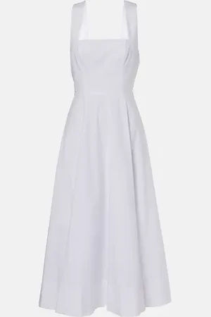 Staud Teresa cotton midi dress