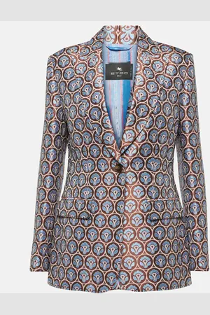 Etro Printed blazer