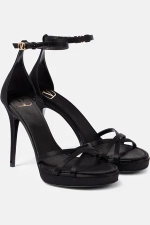 VALENTINO GARAVANI Eveninglam 120 satin platform sandals