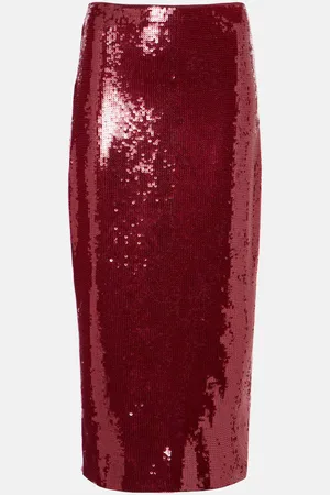 VERONICA BEARD Koa sequined pencil skirt