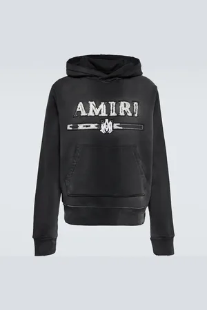 AMIRI Logo cotton hoodie