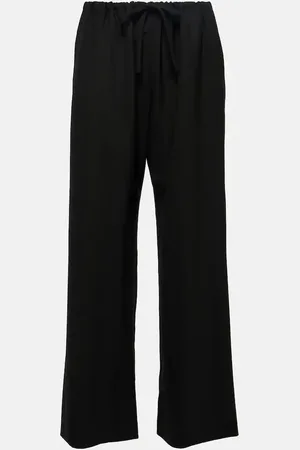 The Row Jugi mid-rise wide-leg pants
