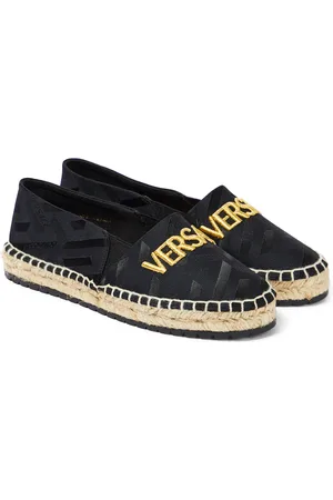 VERSACE Logo espadrilles