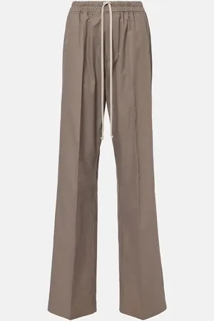 Rick Owens Dietrich cotton wide-leg pants
