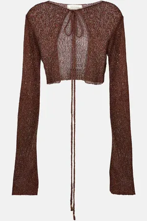 Bananhot Alma sequined knitted cardigan