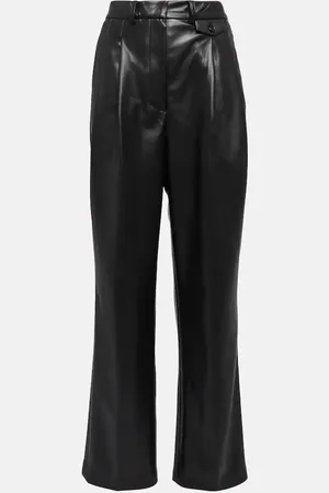 The Frankie Shop Pernille straight faux leather pants