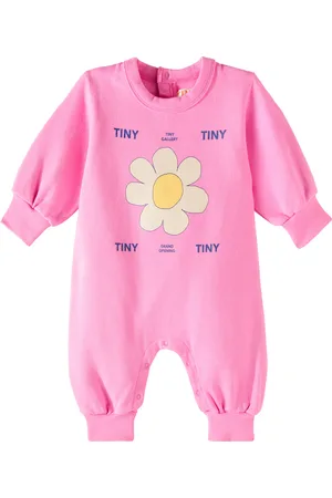 Tiny Cottons Baby Daisy floral cotton onesie