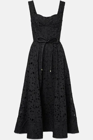 Rebecca Vallance Kitsu broderie anglaise midi dress