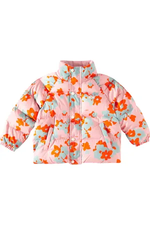 Tiny Cottons Flowers padded cotton jacket