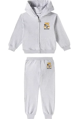 Moschino Cotton hoodie and sweatpants set