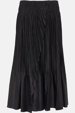 Vince Wrap midi skirt