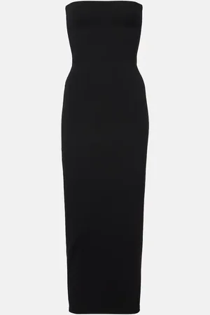 Leset Rio bandeau jersey midi dress