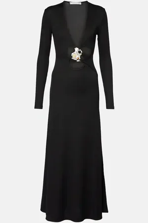 CHRISTOPHER ESBER Trio Stone maxi dress
