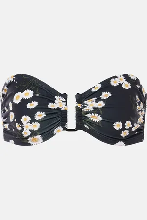 ERES Tendrement floral bandeau bikini top
