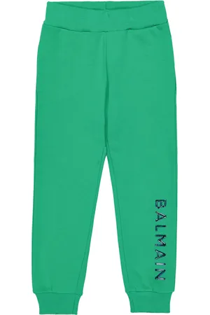 Balmain Logo cotton jersey sweatpants