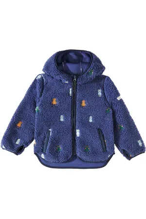 Liewood Mara embroidered faux shearling jacket