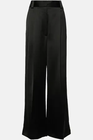 Khaite Simone pleated wide-leg pants
