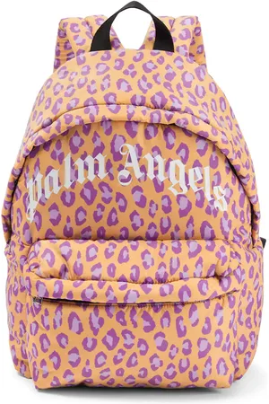 Palm Angels Logo printed backpack