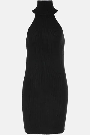 Lisa Yang Carmen ribbed-knit cashmere minidress