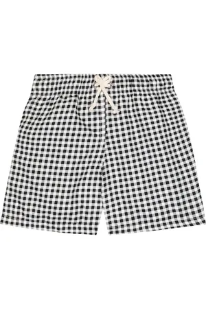 Suncracy Ibiza gingham swim shorts