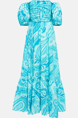 Etro Paisley cotton-blend midi dress