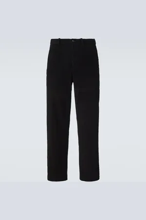 BODE Sequined cotton corduroy straight pants