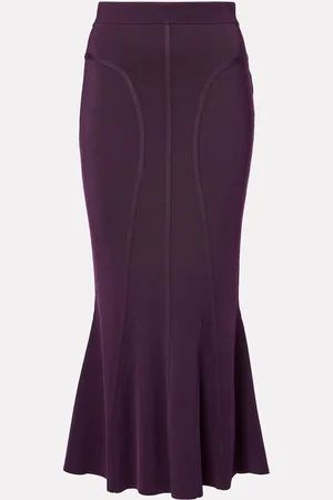 Nina Ricci Peplum maxi skirt