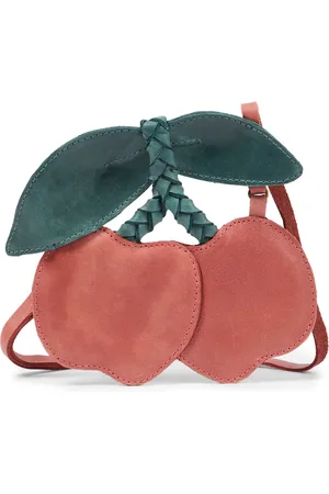 Donsje Nanoe Cherry leather shoulder bag