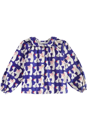 Bobo Choses Fairy Dog cotton-blend blouse