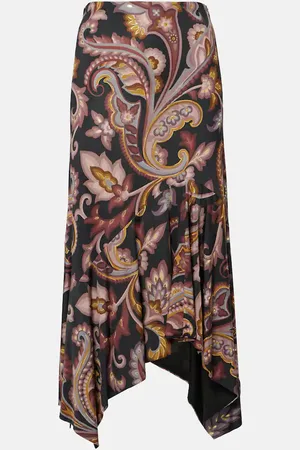 Etro Paisley jersey maxi skirt