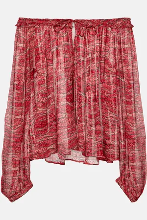 Marant Etoile Vutti chiffon top