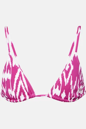 ERES Sun printed triangle bikini top
