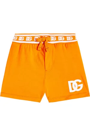Dolce & Gabbana Baby printed cotton jersey shorts