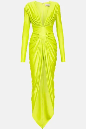 ALEXANDRE VAUTHIER Draped jersey gown