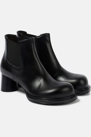 Bottega Veneta Cliff 50 leather ankle boots