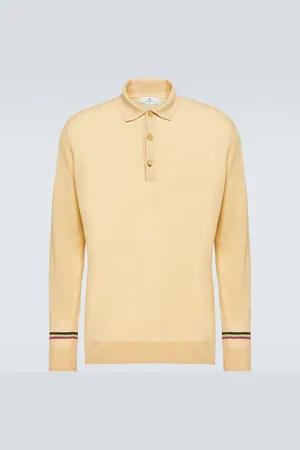 Etro Linen and cotton polo sweater