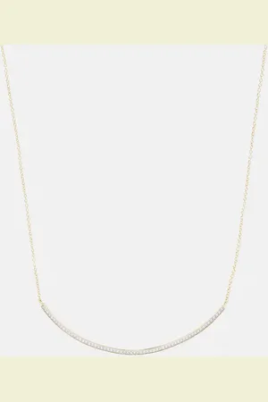 Mateo 14kt necklace with diamonds