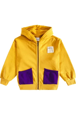 Bobo Choses Cotton jersey zip-up hoodie