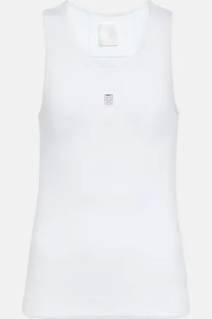 Givenchy 4G cotton tank top