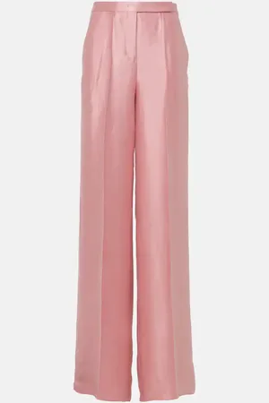Dorothee Schumacher Slouchy Elegance satin wide-leg pants
