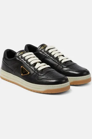 Prada Downtown leather low-top sneakers