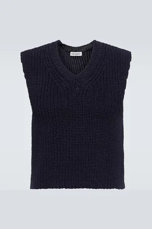 OUR LEGACY Intact ribbed-knit cotton sweater vest