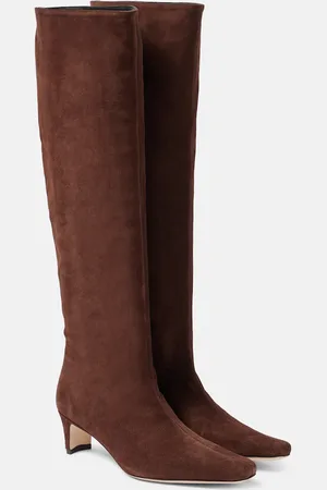 Staud Wally suede knee-high boots